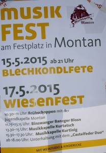 Plakat Montan/ Südtirol